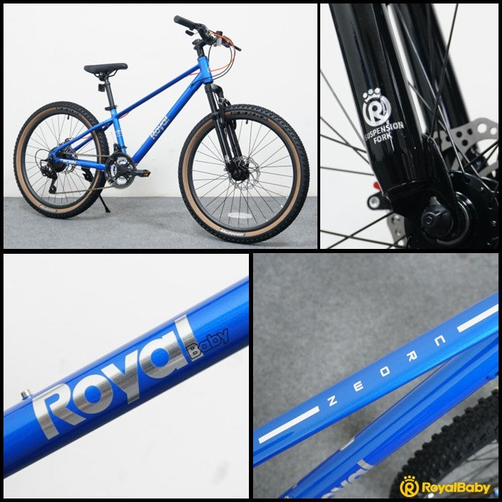 Велосипед дитячий RoyalBaby 26" JUNIOR MTB ALLOY 21 SPEED, OFFICIAL UA, Blue