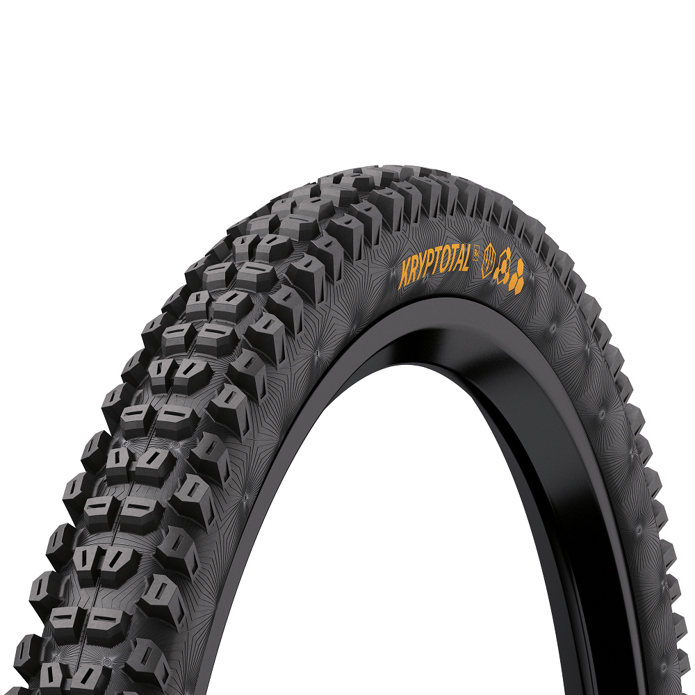 Покришка безкамерна Continental Kryptotal-F Downhill 29 x 2.40 SuperSoft чорна, складна skin