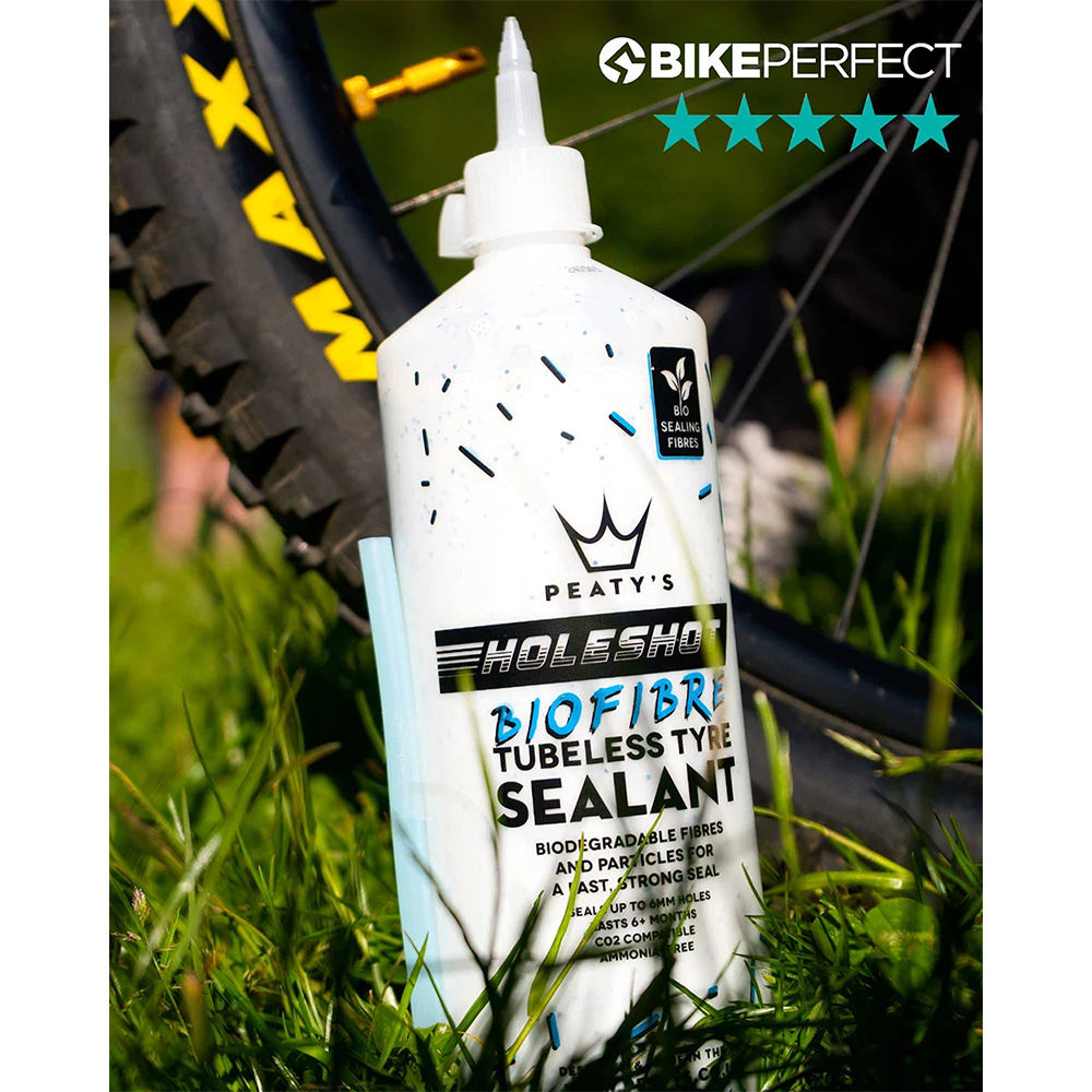 Герметик безкамерний Peaty's Holeshot BioFibre Tubeless Tyre Sealant