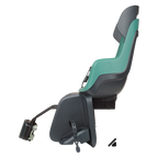 Дитяче велокрісло Bobike GO Frames RS Reclining System - rear bicycle seat for frame Peppermint