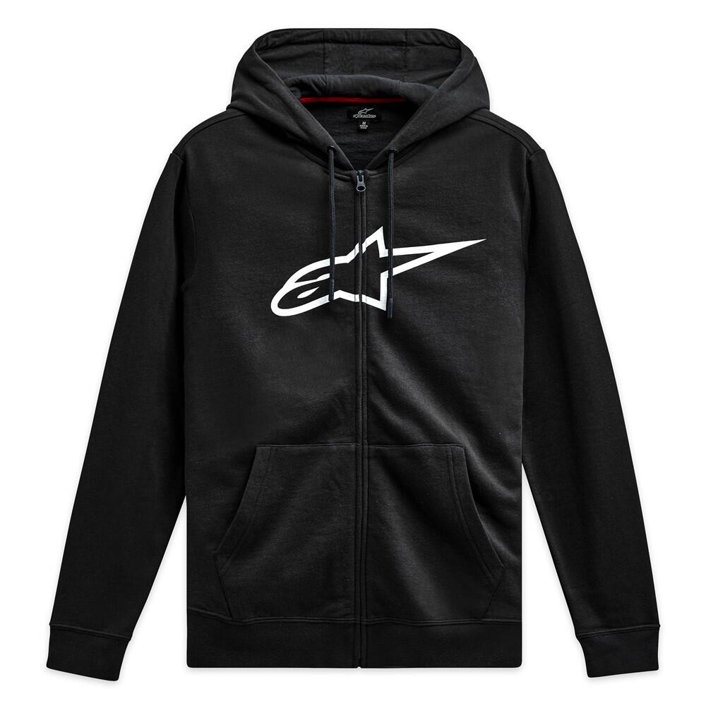 Реглан Alpinestars AGELESS ZIP HOODIE V3 BLACK/WHITE