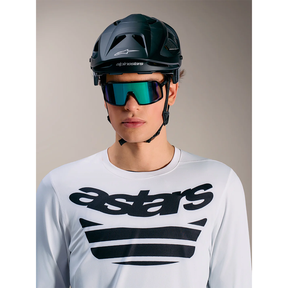 Джерсі Alpinestars A-DURA ASTARS LS JERSEY 2.0 WHITE/BLACK