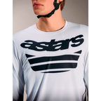 Джерсі Alpinestars A-DURA ASTARS LS JERSEY 2.0 WHITE/BLACK