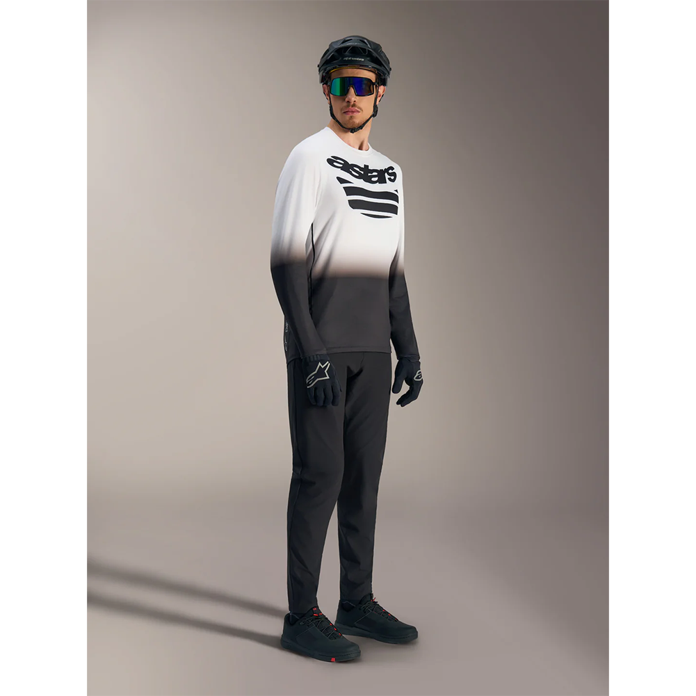 Джерсі Alpinestars A-DURA ASTARS LS JERSEY 2.0 WHITE/BLACK
