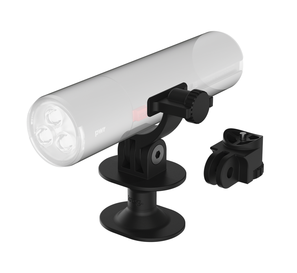 Комплект фара + набір кріплень Knog PWR Mountain Kit 2000 Lumens POWERBANK