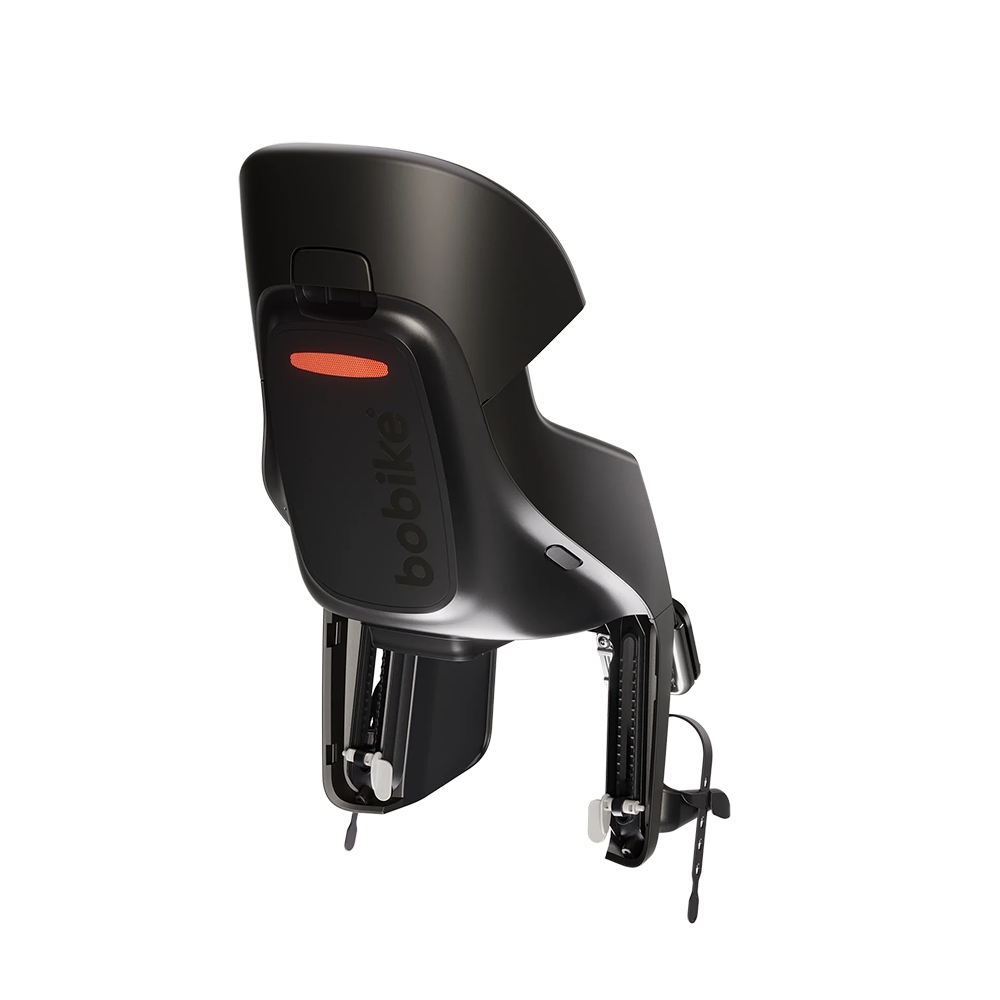 Дитяче велокрісло Bobike Exclusive Evolve maxi - rear bicycle seat for frame Urban Black