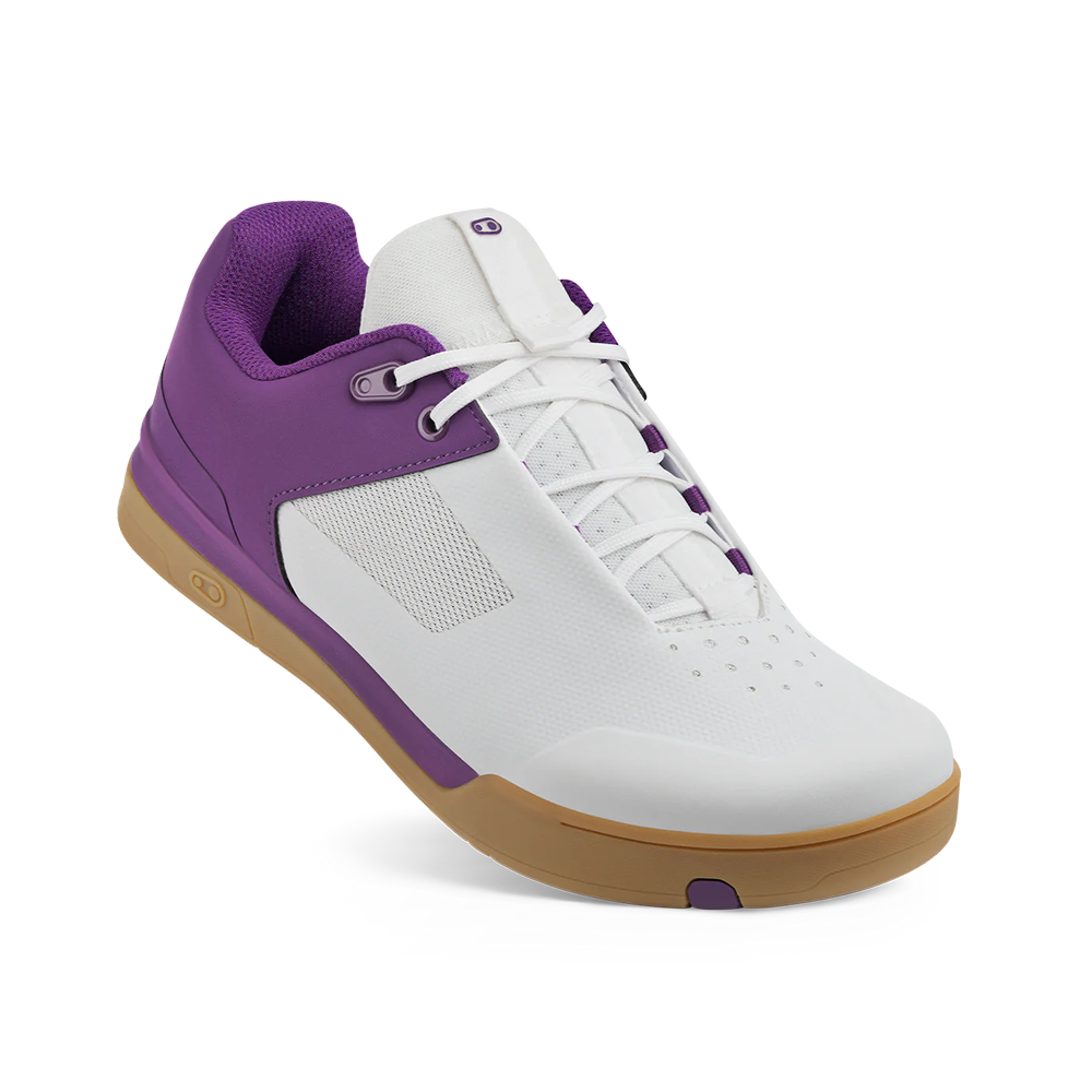 Веловзуття CrankBrothers SHOES MALLET LACE WHITE / PURPLE - GUM OUTSOLE - BERNARD KERR 9.5