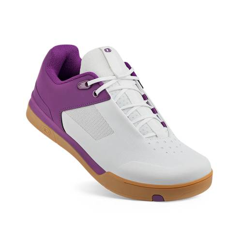 Веловзуття CrankBrothers SHOES MALLET LACE WHITE / PURPLE - GUM OUTSOLE - BERNARD KERR 9.5