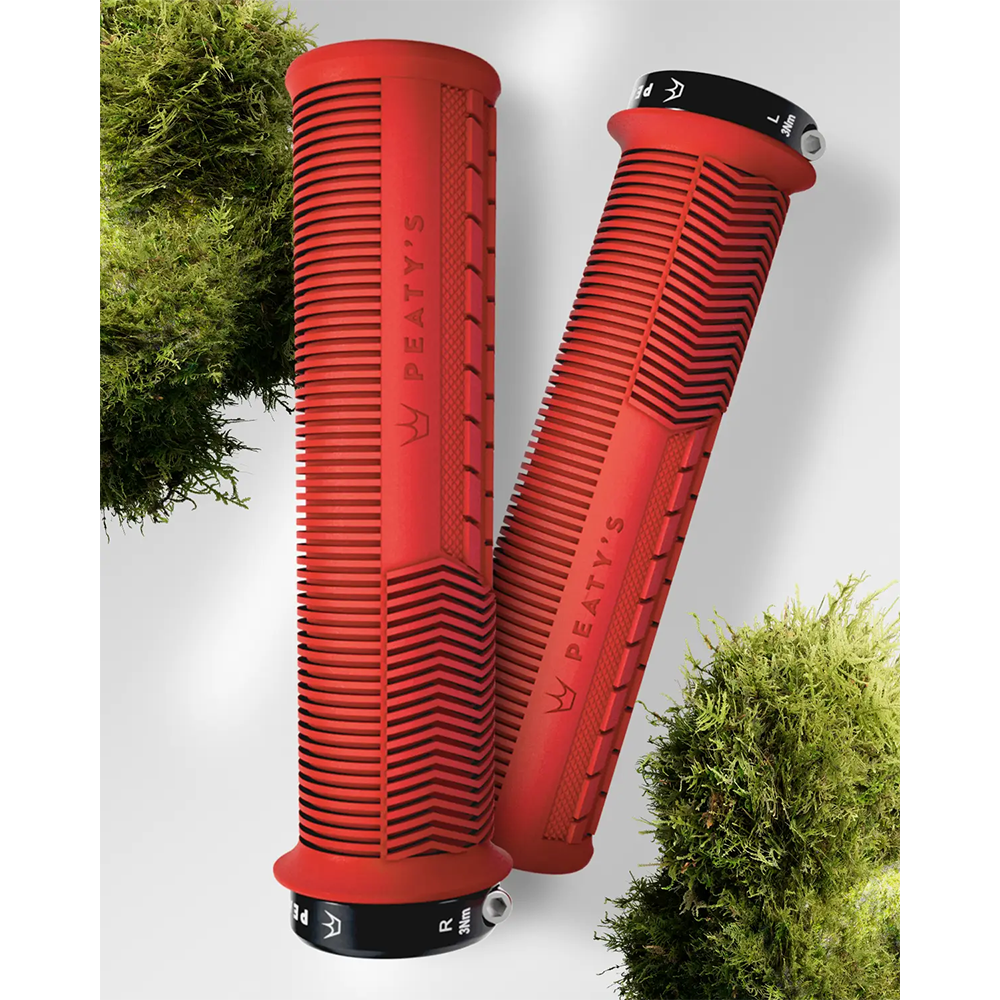Грипси Peaty's Monarch Grip Mushroom, Thin 30>32mm, Trail Comfort