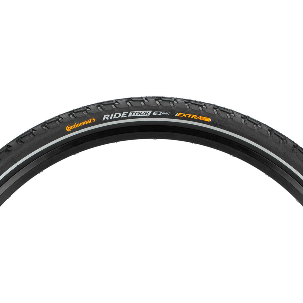 Покришка Continental RIDE Tour Reflex, 28", 700 x 35C, 28 x 1 3/8 x 1 5/8, 37-622, Wire, ExtraPuncture Belt, 690гр., чорний