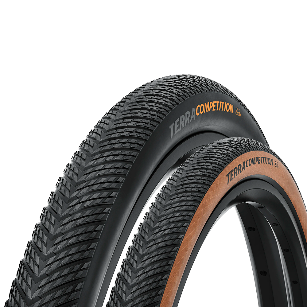 Покришка безкамерна Continental Terra Competition Trail Grip 28" | 28 X 1.75 | 700 X 45C чорна/коричнева складна skin