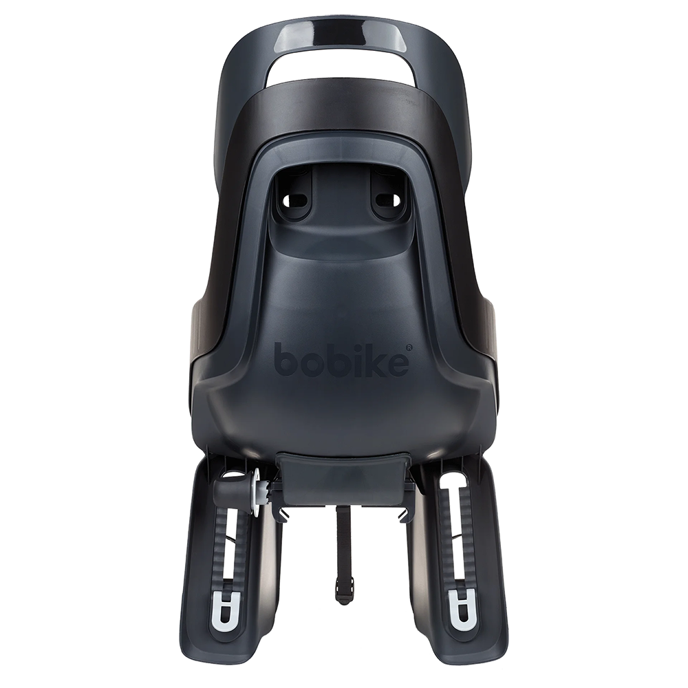 Дитяче велокрісло Bobike Maxi GO Carrie - rear bicycle seat for rack Urban black