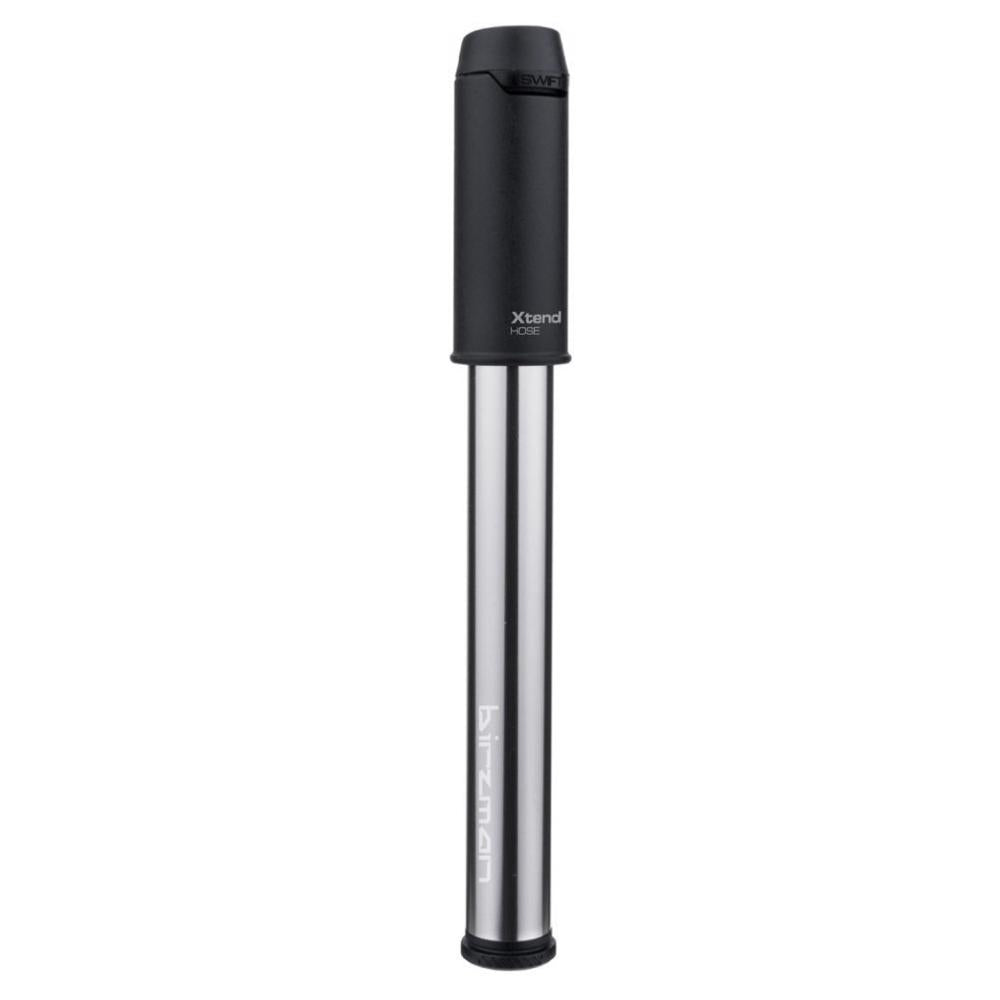 Насос велосипедний Birzman Swift / ручний / 120psi / срібло