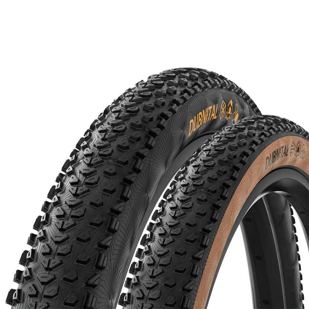 Покришка безкамерна Continental Dubnital Race Grip 29" | 29 X 2.40 чорна складна skin