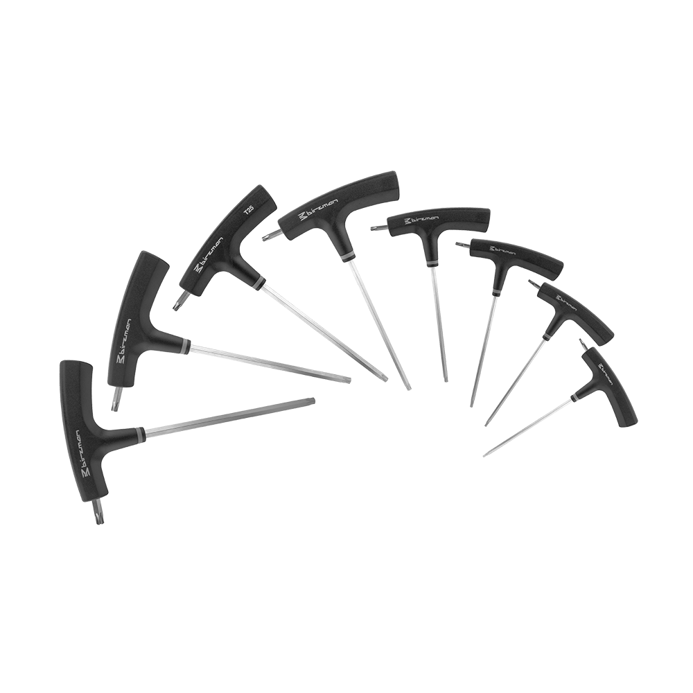Набір Т-подібних ключів Torx  Birzman / з підставкою BirzmanT-Bar Set
