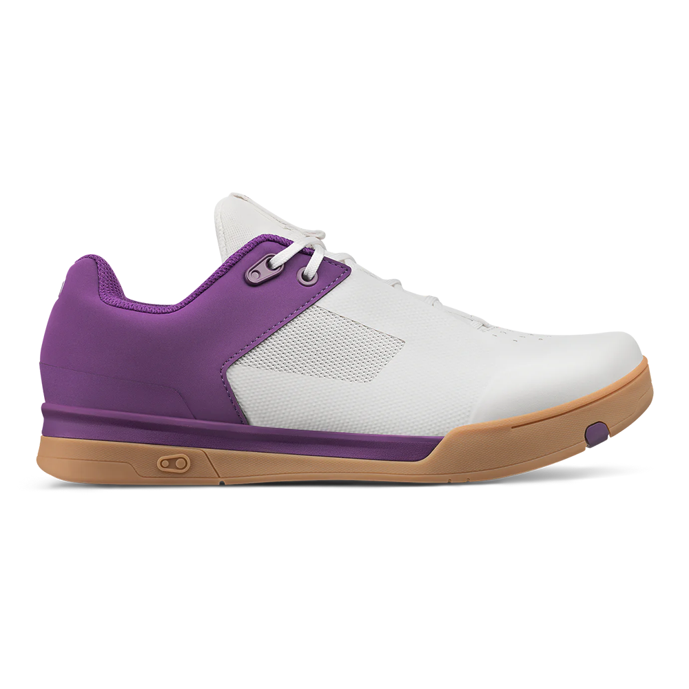 Веловзуття CrankBrothers SHOES MALLET LACE WHITE / PURPLE - GUM OUTSOLE - BERNARD KERR 9.5