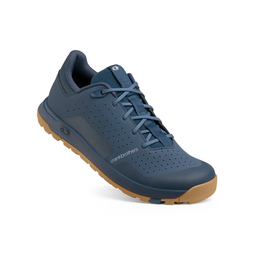 Веловзуття CrankBrothers SHOES STAMP TRAIL LACE BLUE / DARK BLUE - GUM OUTSOLE 10.0
