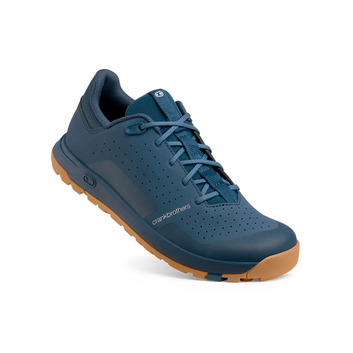 Веловзуття CrankBrothers SHOES STAMP TRAIL LACE BLUE / DARK BLUE - GUM OUTSOLE 10.0