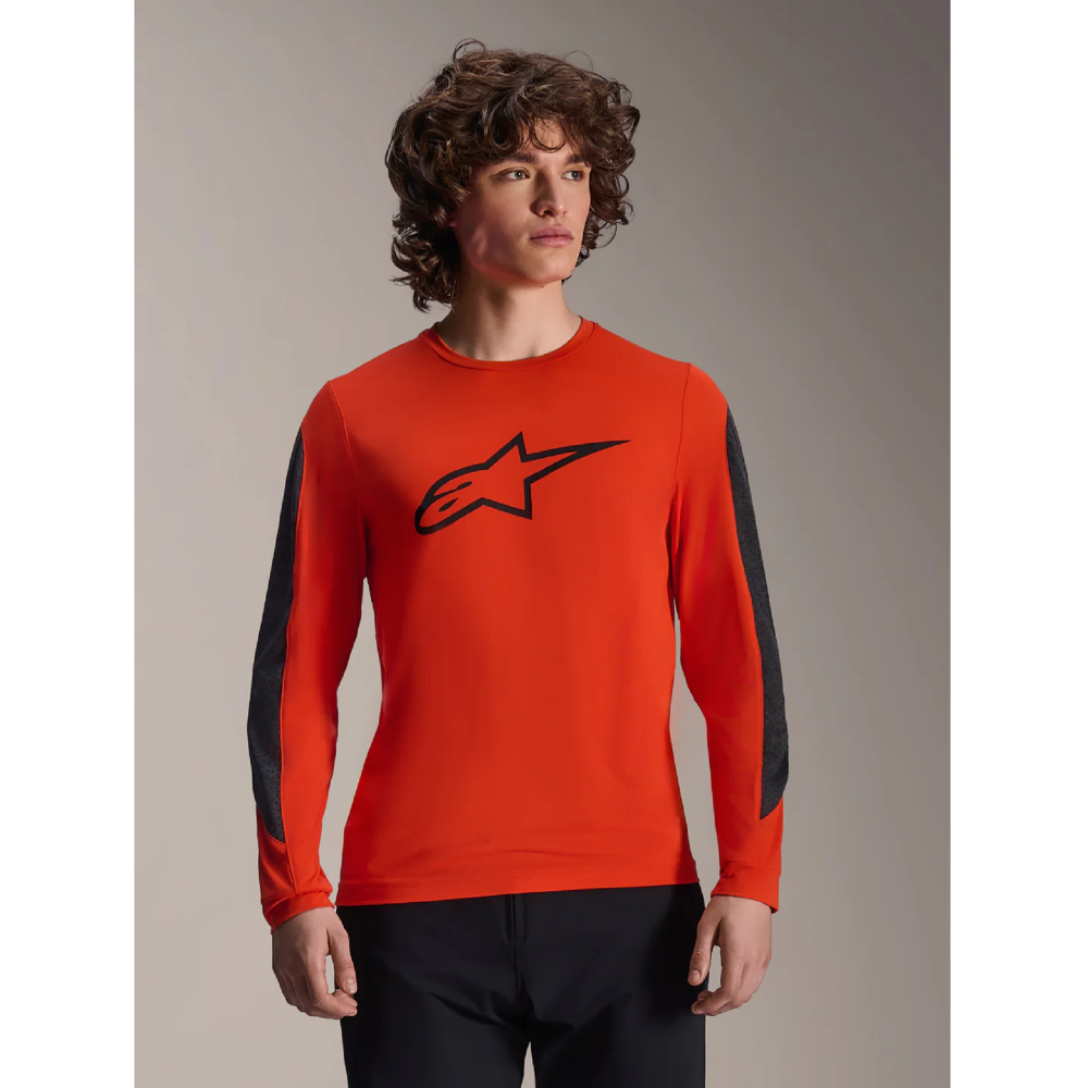 Джерсі Alpinestars A-DURA ASTAR LS JERSEY SPICY ORNGE