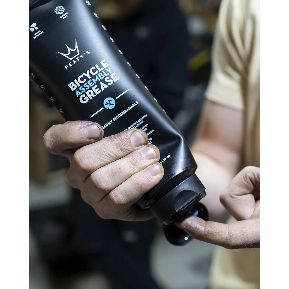 Мастило для підшипників рульових / кареток / болтів / віссей Peaty's Bicycle Assembly Grease Peaty's Assembly Grease, 400g