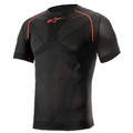 Alpinestars RIDE TECH V2 TOP SHORT SLEEVE SUMMER BLACK RED, M/L