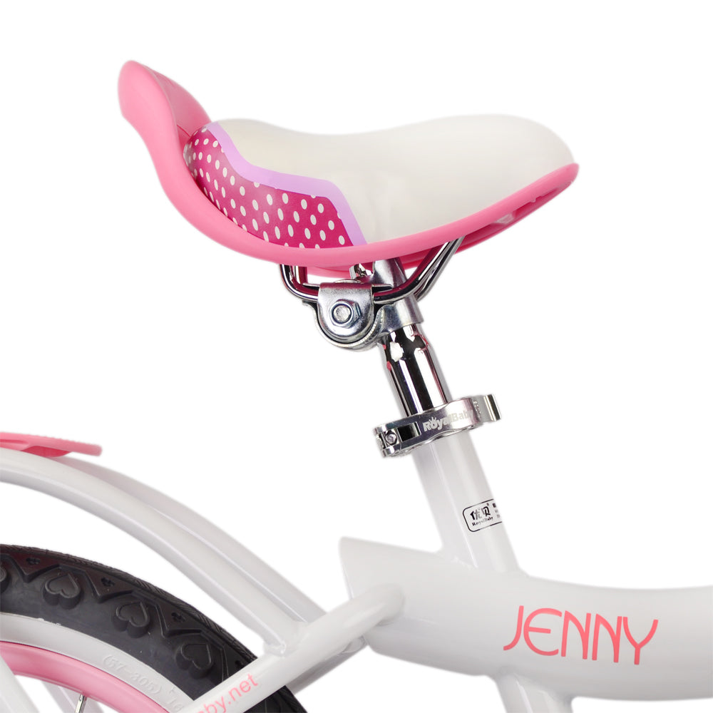 Велосипед RoyalBaby JENNY GIRLS 14", OFFICIAL UA, білий