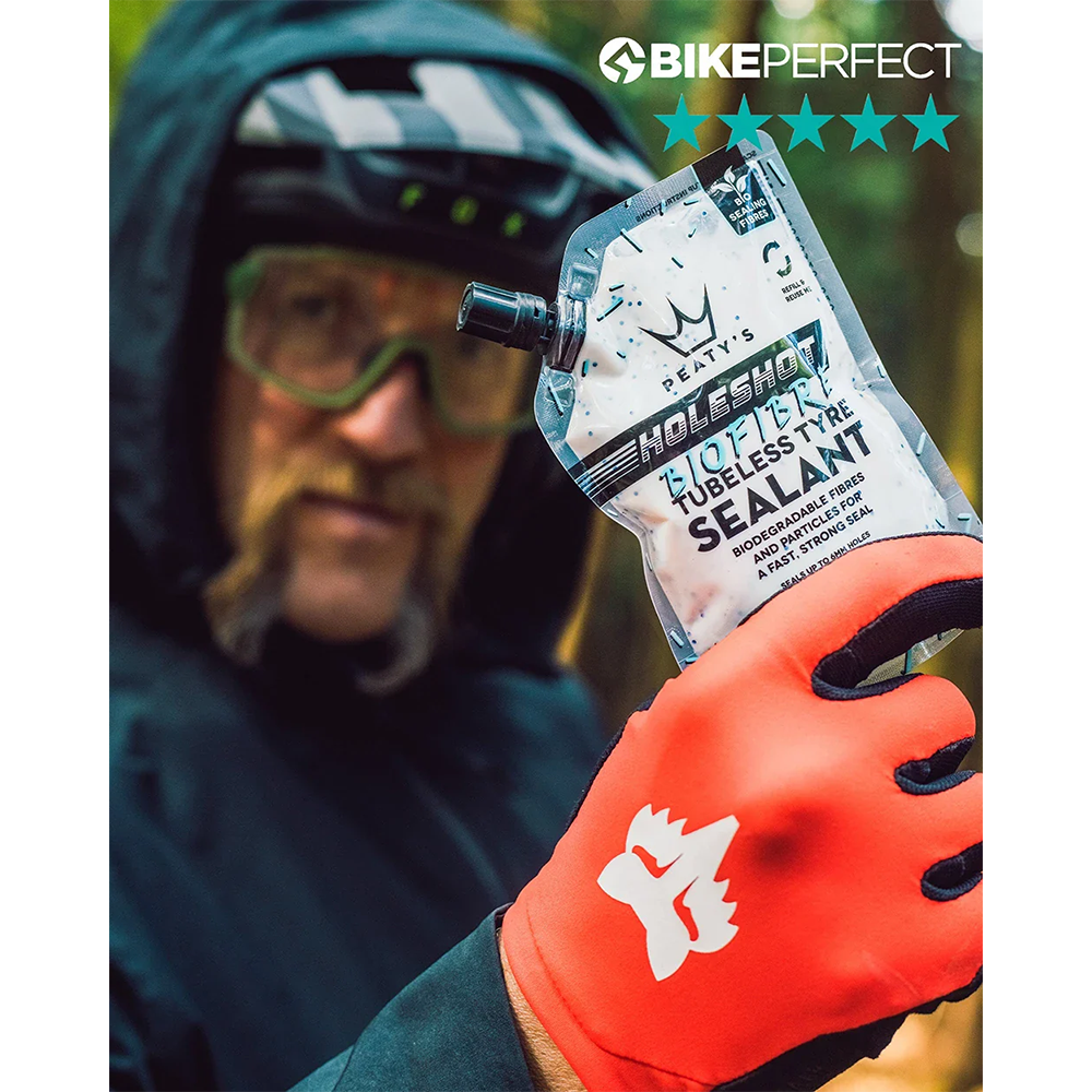 Герметик безкамерний Peaty's Holeshot BioFibre Tubeless Tyre Sealant