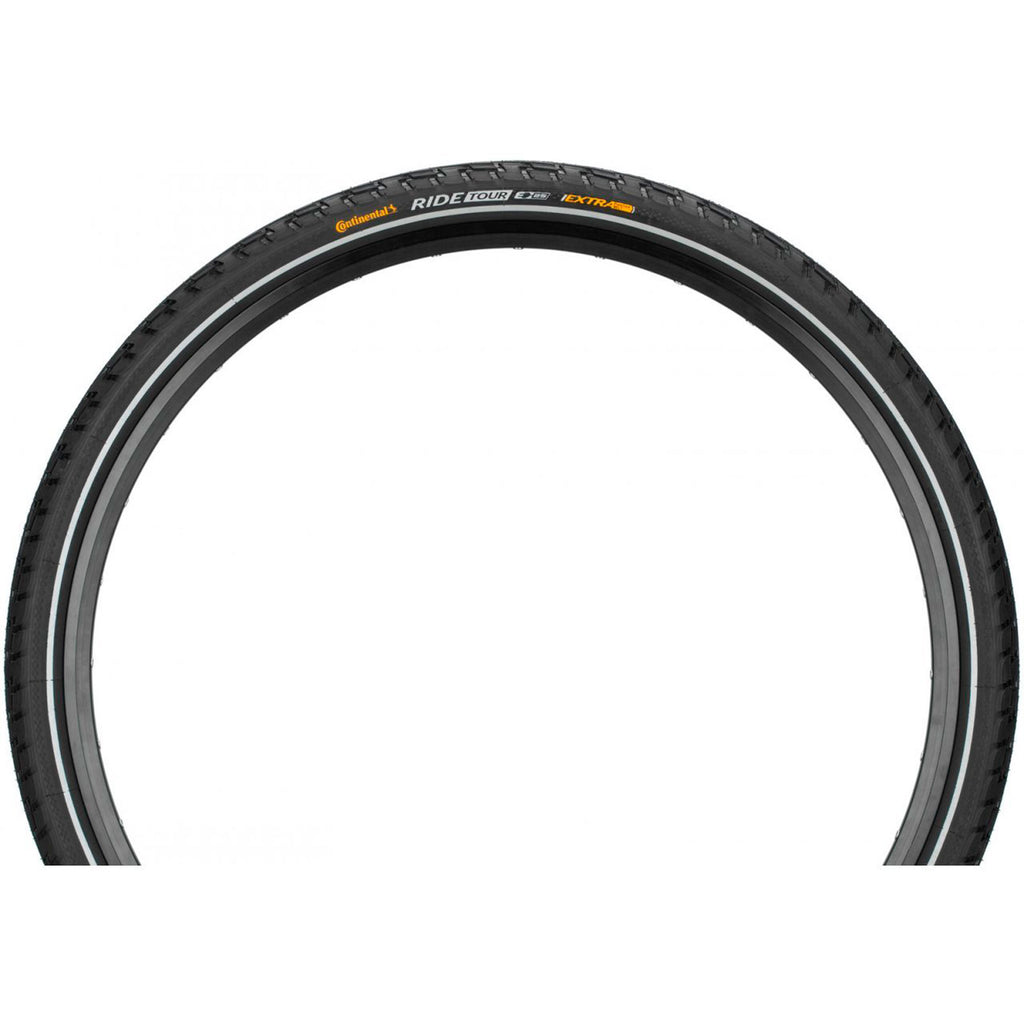 Покришка Continental RIDE Tour Reflex, 28", 700 x 35C, 28 x 1 3/8 x 1 5/8, 37-622, Wire, ExtraPuncture Belt, 690гр., чорний
