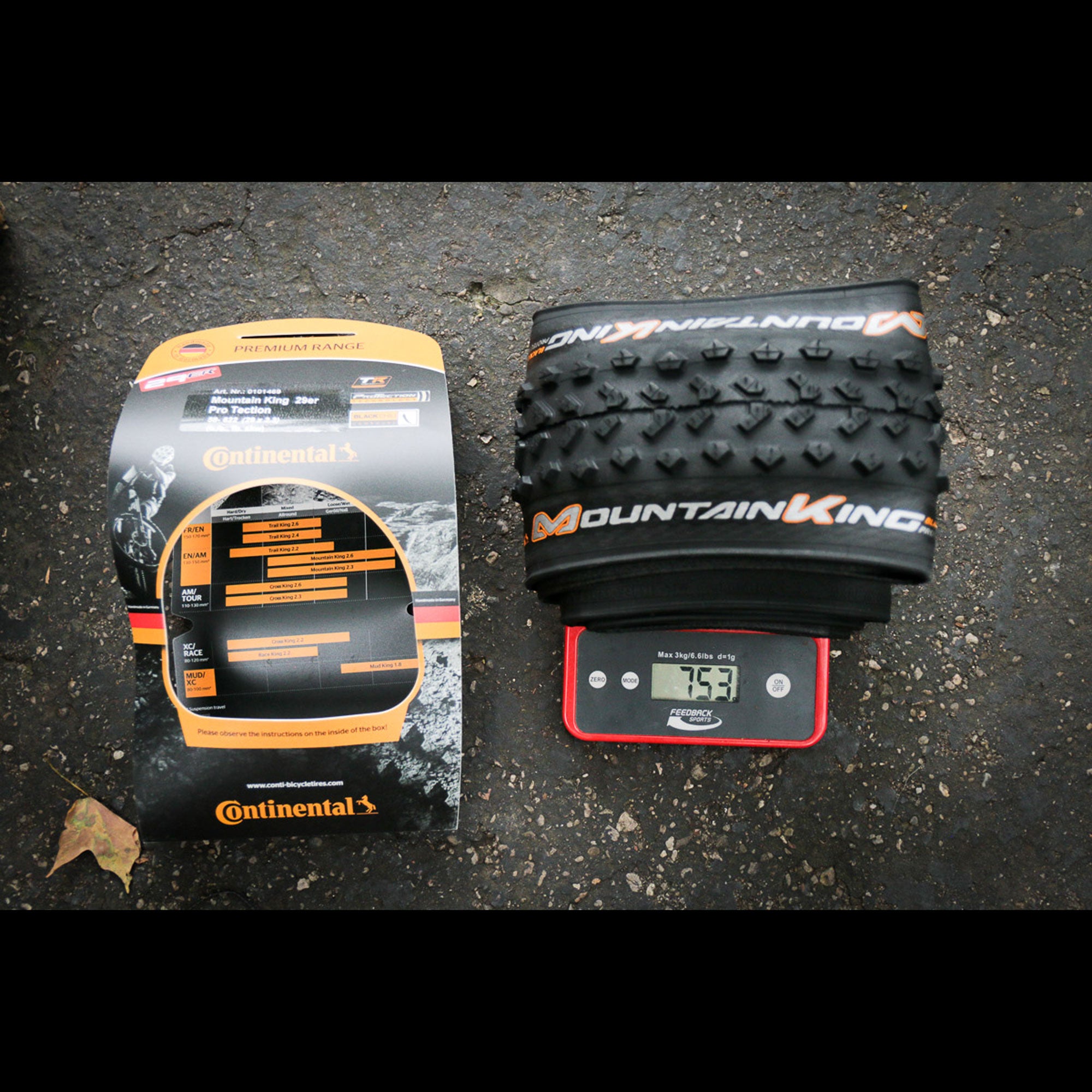 Покришка безкамерна Continental Mountain King, 27.5 " x2.30, 58-584, чорна, складна, PureGrip, ShieldWall System, 795гр.