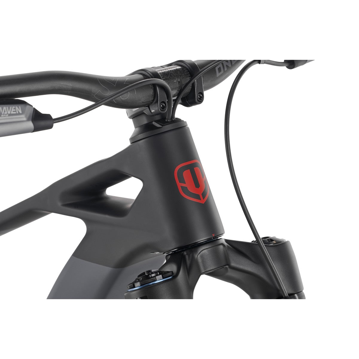 Електровелосипед MONDRAKER DUNE RR Carbon 29/27.5'' 170mm, 400Wh Bosch SX, Black/Grey/Red, L