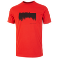 Футболка Ghost MTN Casual Line Woods, M, червоно-чорна