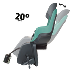 Дитяче велокрісло Bobike GO Frames RS Reclining System - rear bicycle seat for frame Peppermint