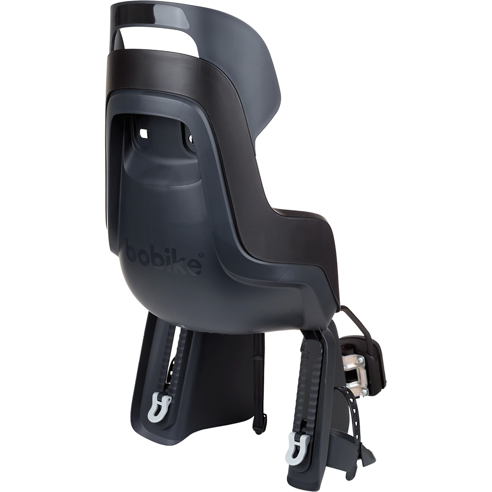 Дитяче велокрісло Bobike GO Frames - rear bicycle seat for frame Urban black
