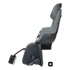 Дитяче велокрісло  Bobike GO Frames RS Reclining System - rear bicycle seat for frame Macaron grey