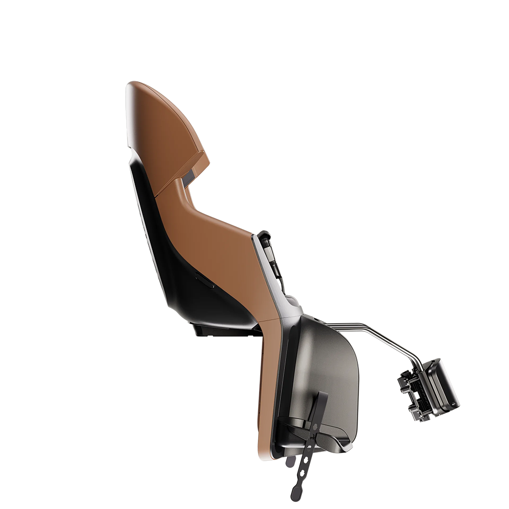 Дитяче велокрісло Bobike Exclusive Evolve maxi - rear bicycle seat for frame Cinnamon Brown