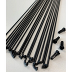 Комплект спиць з ніпелями SPANK 359 29" J-Hook 2.2/1.8/2.0, 292mm 17pcs / 289mm 17pcs, 34pcs Black