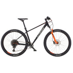 Велосипед KTM ULTRA FUN 29 " рама M / 43, чорний матовий (сіро-помаранчевий), 2022