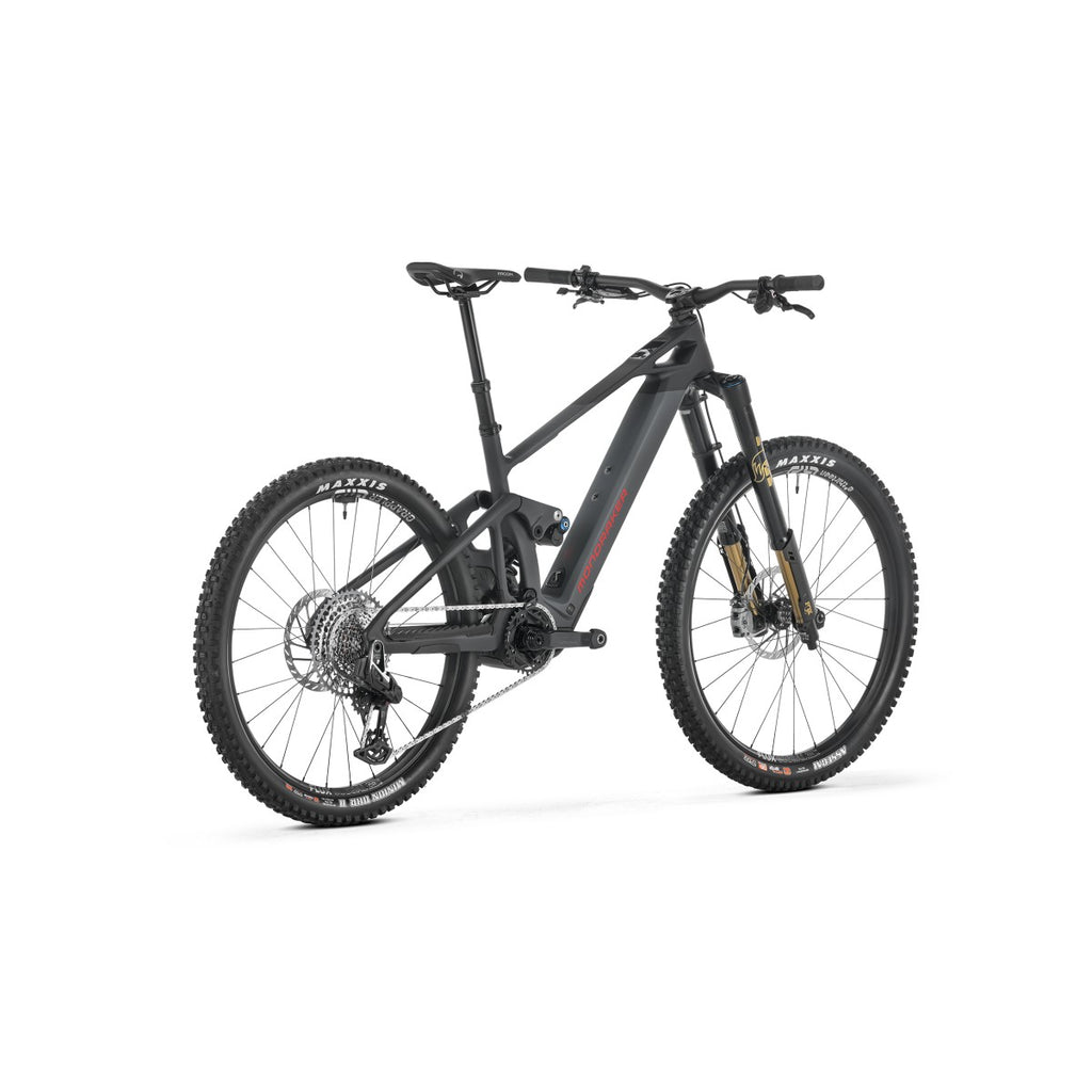 Електровелосипед MONDRAKER DUNE RR Carbon 29/27.5'' 170mm, 400Wh Bosch SX, Black/Grey/Red, L