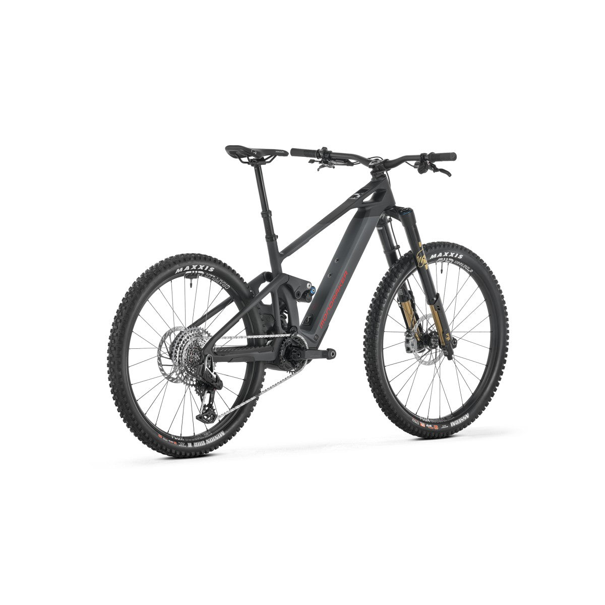 Електровелосипед MONDRAKER DUNE RR Carbon 29/27.5'' 170mm, 400Wh Bosch SX, Black/Grey/Red, L