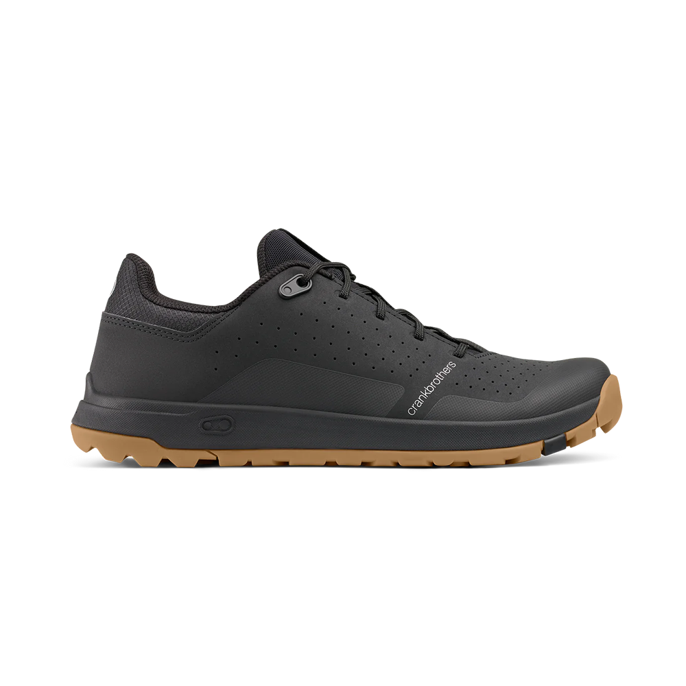 Веловзуття CrankBrothers SHOES STAMP TRAIL LACE BLACK / BLACK - GUM OUTSOLE 10.0