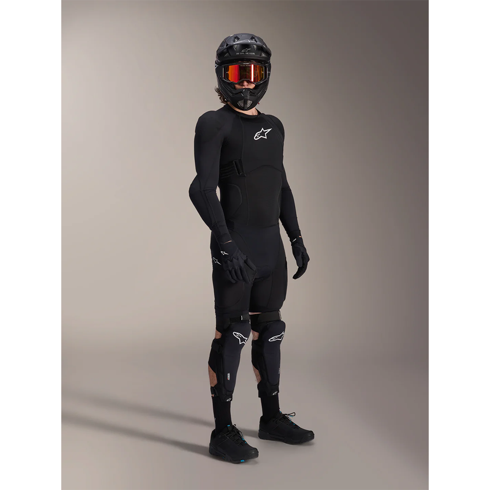 Наколенники Alpinestars A-IMPACT PLASMA PRO KNEE SHIN PROTECTOR BLACK WHITE