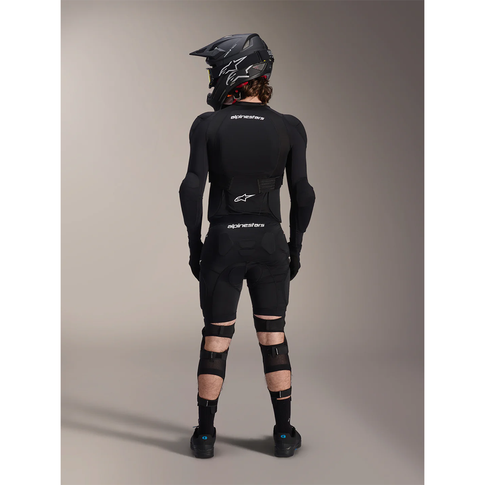 Наколенники Alpinestars A-IMPACT PLASMA PRO KNEE SHIN PROTECTOR BLACK WHITE