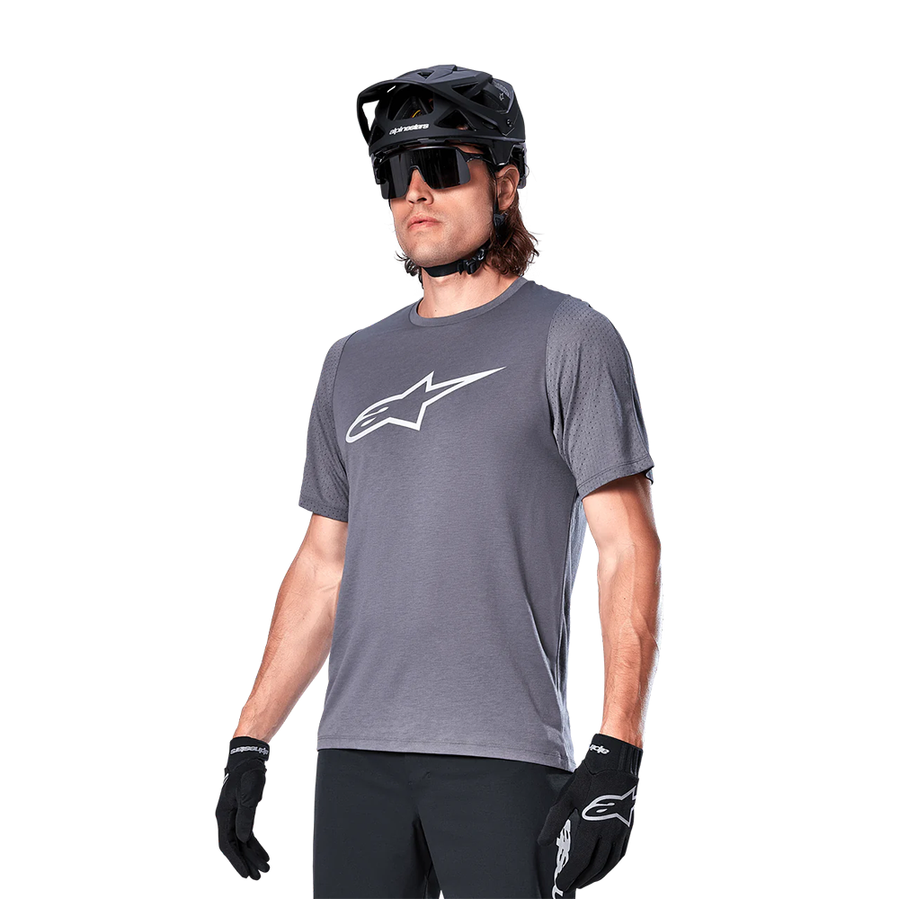 Джерсі Alpinestars A-DURA DRI ASTAR SS JERSEY DARK GRAY, XXL