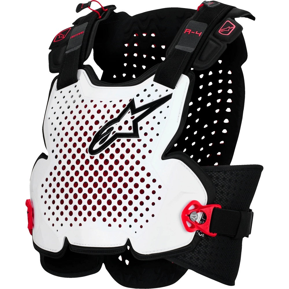 Захист тіла Alpinestars A-4 PLASMA CHEST PROTECTOR BLACK RED WHITE