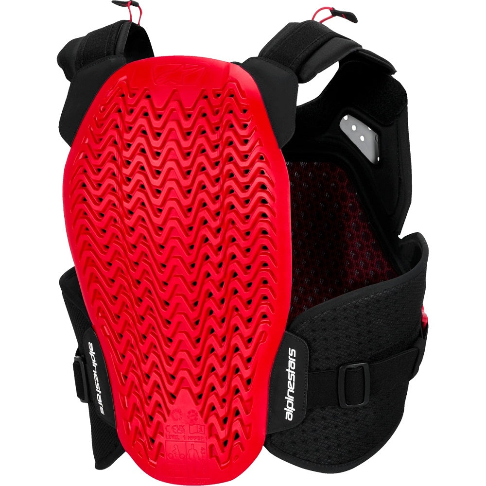 Захист тіла Alpinestars A-4 PLASMA CHEST PROTECTOR BLACK RED WHITE