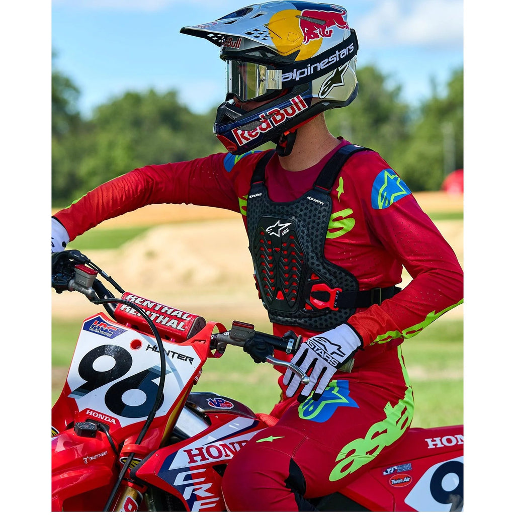 Захист тіла Alpinestars A-5 PLASMA CHEST PROTECTOR BLACK RED WHITE