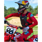 Захист тіла Alpinestars A-5 PLASMA CHEST PROTECTOR BLACK RED WHITE