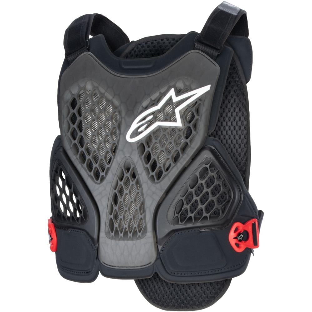 Захист тіла Alpinestars A-6 PLASMA CHEST PROTECTOR BLACK ANTHRACITE RED