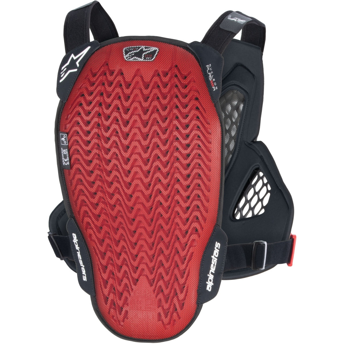Захист тіла Alpinestars A-6 PLASMA CHEST PROTECTOR BLACK ANTHRACITE RED