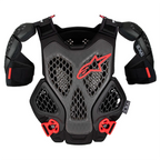 Захист тіла Alpinestars A-6 CHEST PROTECTOR BLACK ANTHRACITE RED